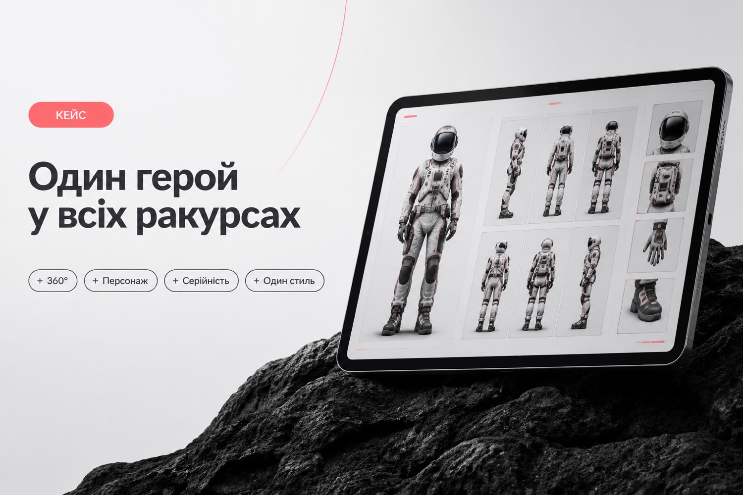 Один герой у всіх ракурсах